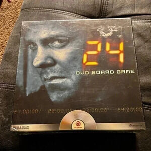 24 TV Show DVD Board Game Pressman 2006 Kiefer Sutherland- FACTORY SEALED!!